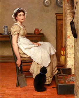 Georg Dunlop Leslie (1835 - 1921) English painter / her first place