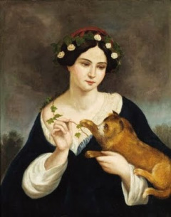 Juan Cordero Hoyos (1822 - 1884) Mexican painter