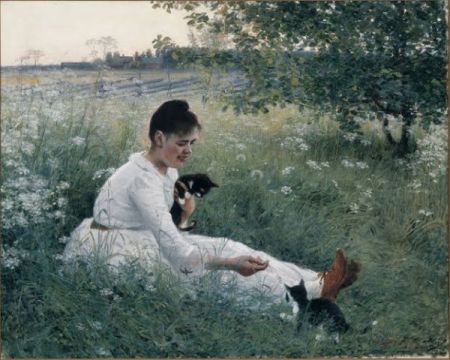 Elin Kleopatra Danielson-Gambogi (1861 - 1919) Finnish painter