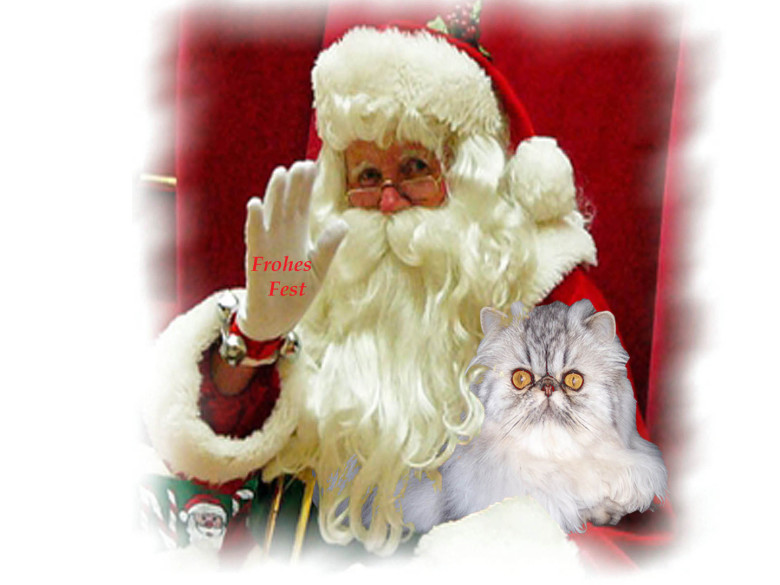 Santa Claus with my sweet Tiffany