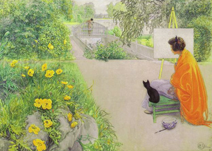 Carl Larsson (1853 - 1919) Swedish painter