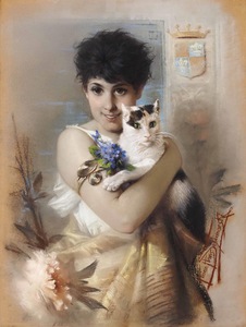 Heinrich Hans Schlimarski (1859 - 1913) Austrian painter