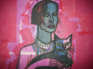 Margit Grüger Selbstportrait