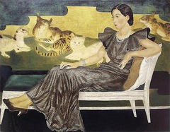 Tsuguharu Léonard Foujita (1886- 1968) Japanese-French painter
