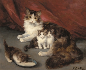 Jules Le Roy (1833 - 1865) French painter
