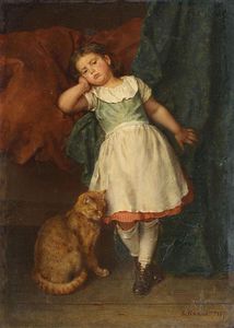 Ludwig Knaus (1829 - 1910) German painter
