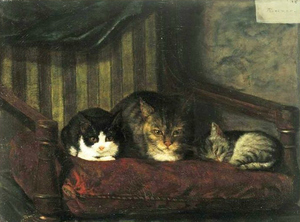Adolf von Becker (1831 - 1909) Finnish painter