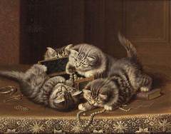 Louis Eugène Lambert  (1825 - 1900) French painter