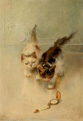 Louis Eugène Lambert  (1825 - 1900) French painter