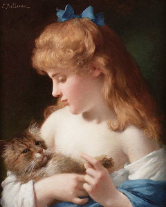 Jules Frederik Ballavoine (1855 - 1901) French painter