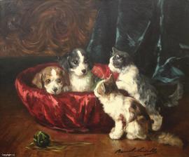 Alfred Arthur Brunel de Neuville (1852 - 1941)